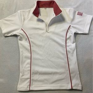 Dover Saddlery Sport Polo Riding Sport NWOT size XS White 1/4 Zip